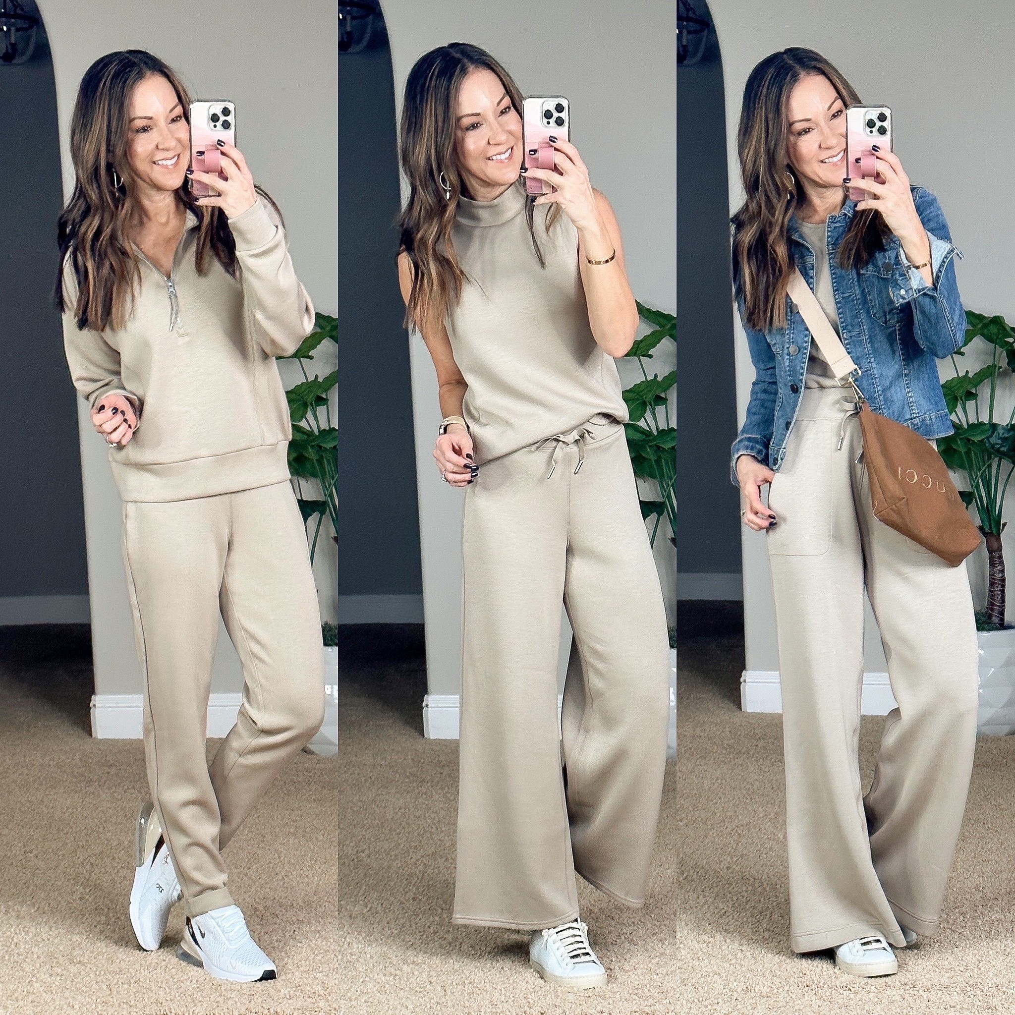 💥save 10% code HOLLYFXSPANX + get free shipping and returns. So lightweight, soft, and comfy! Xs-3XL. Wearing an xs in everything and in petite in jumpsuit and wide leg cropped pants. 
These are all great for travel  
I linked the newer version of my denim jacket  



#LTKsalealert #LTKfindsunder100 #LTKover40
