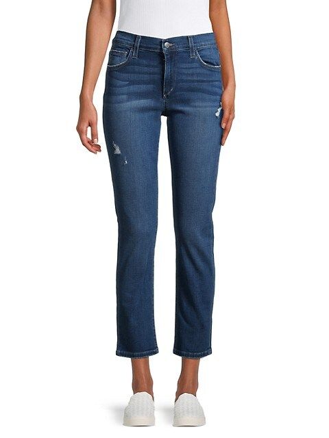 Lara Mid-Rise Straight Jeans | Saks Fifth Avenue OFF 5TH