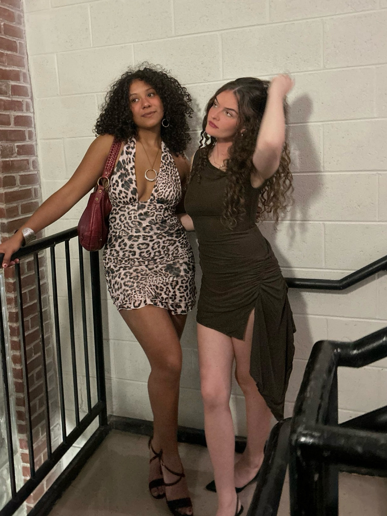 Dressing up 🐆🤎☕️
Both dresses are Peppermayo 
The red bag is genuine leather and thrifted 
The black kitten heels are from Nordstrom rack 
College formals!

#LTKSwim #LTKParties #LTKStyleTip