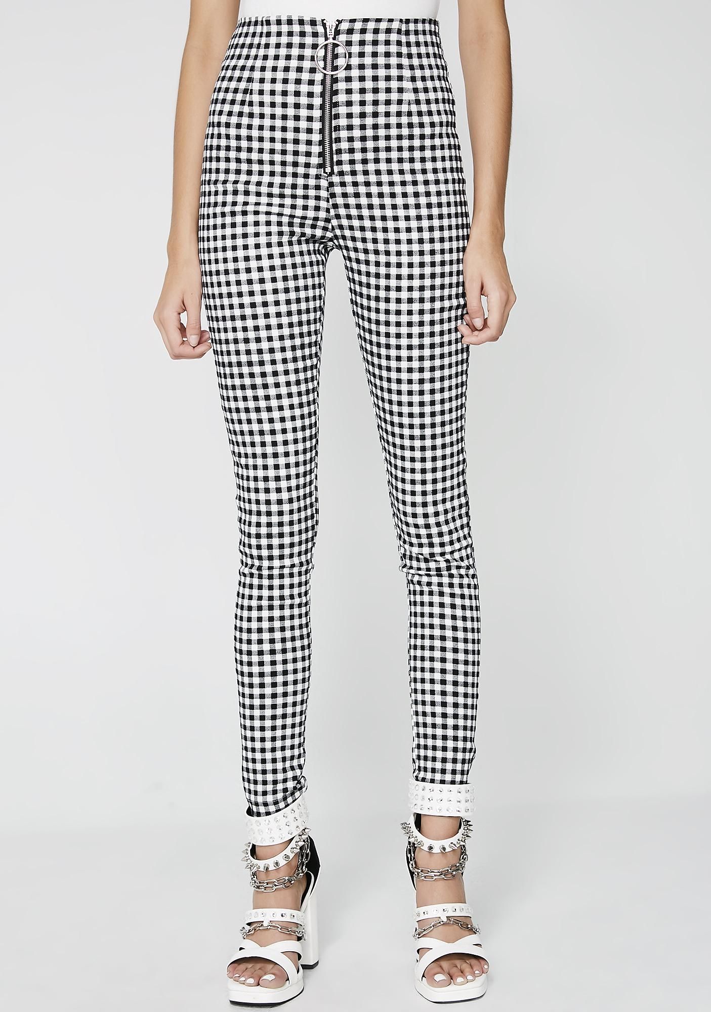 Uncontrollable Gingham Pants | Dolls Kill