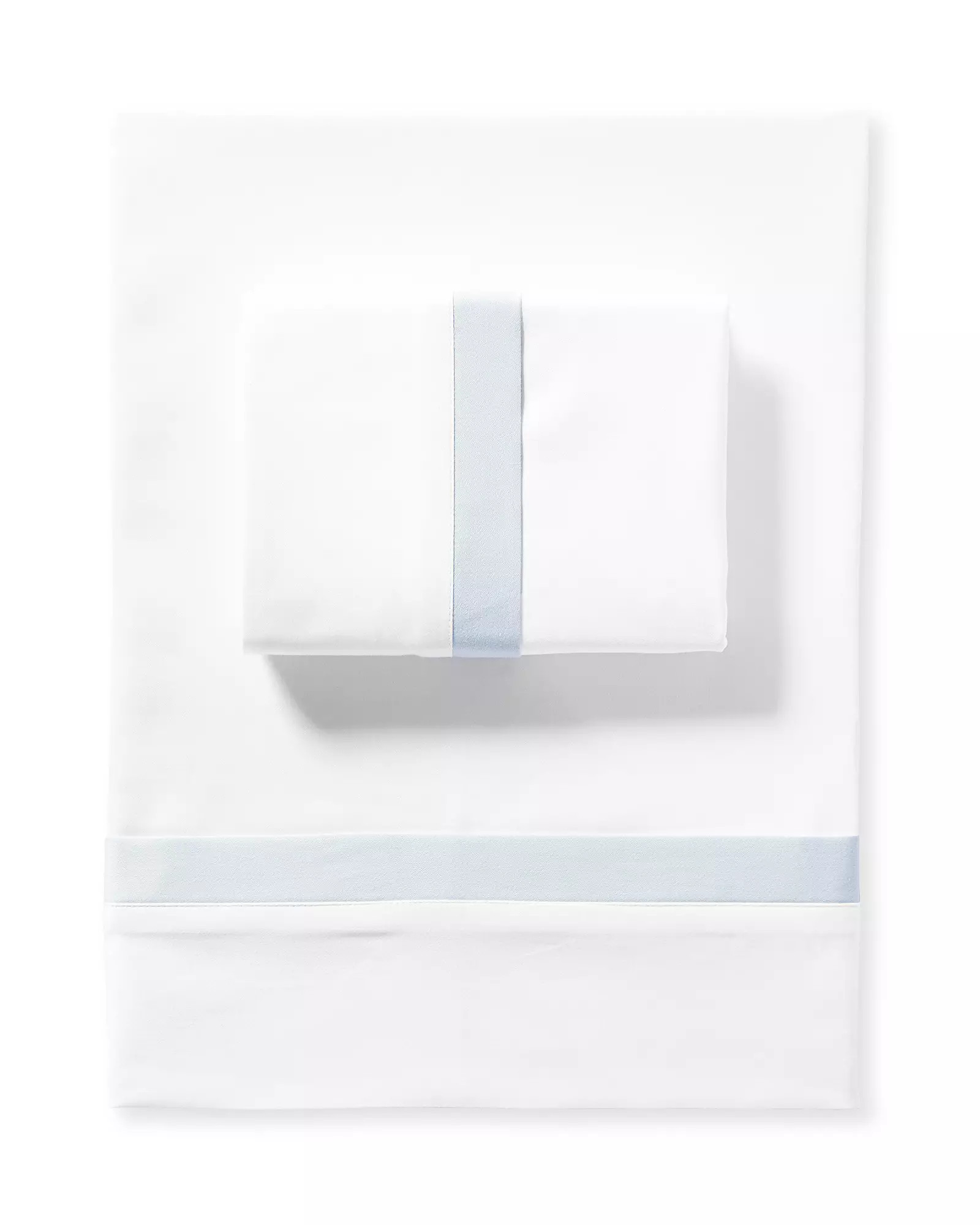 Border Frame Sateen Sheet Set | Serena and Lily