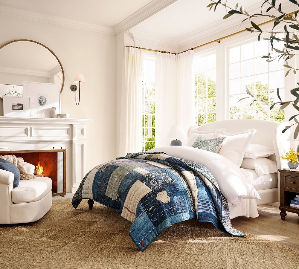 Love Handcrafted Reversible Quilt | Pottery Barn (US)