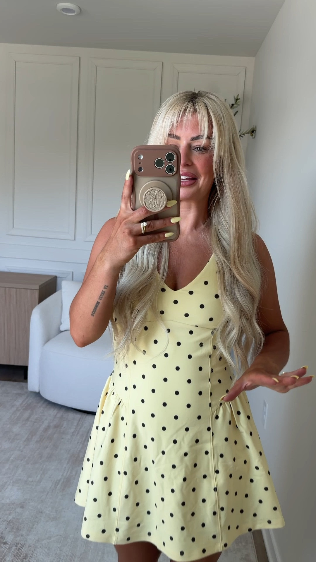 the cutest butter yellow polka dot dress!!!! Wearing a size small! @abercrombie !!

Summer dress, country concert outfits, date night outfits, beach vacation outfits, summer outfits,

#LTKxAbercrombie #LTKootd
