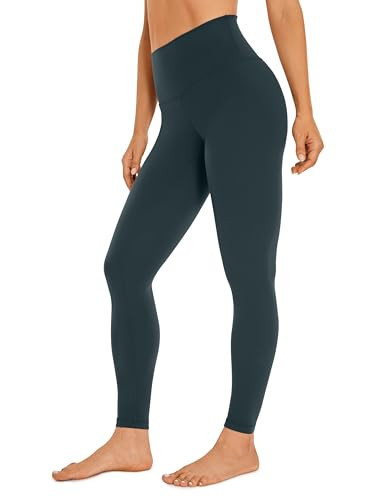 CRZ YOGA High Waisted Lounge Yoga Legging 28" Forest Dark Green Medium | Amazon (US)