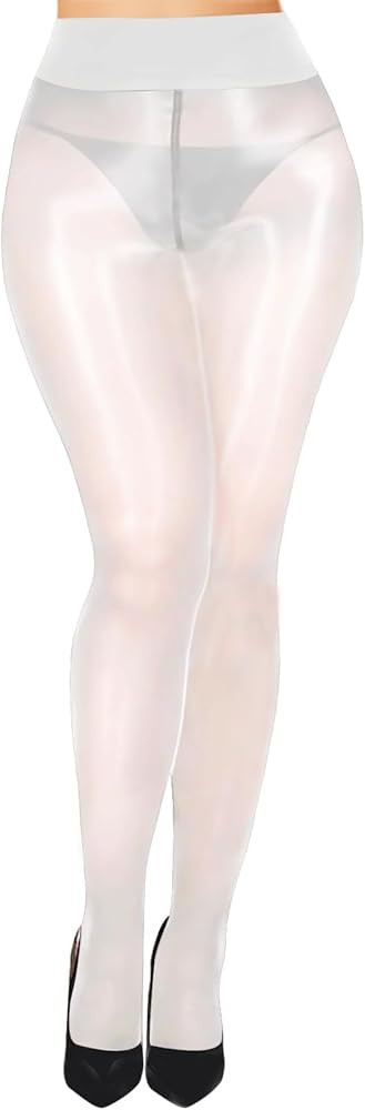 Buauty Shimmer Tights for Women, Shiny Oil Pantyhose Stockings, Oil Bright Shaping Tight Ultra Sh... | Amazon (US)