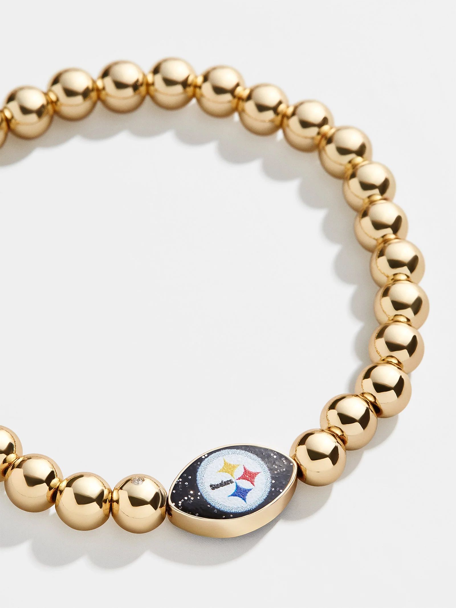 Pittsburgh Steelers Gold Pisa Bracelet | BaubleBar (US)