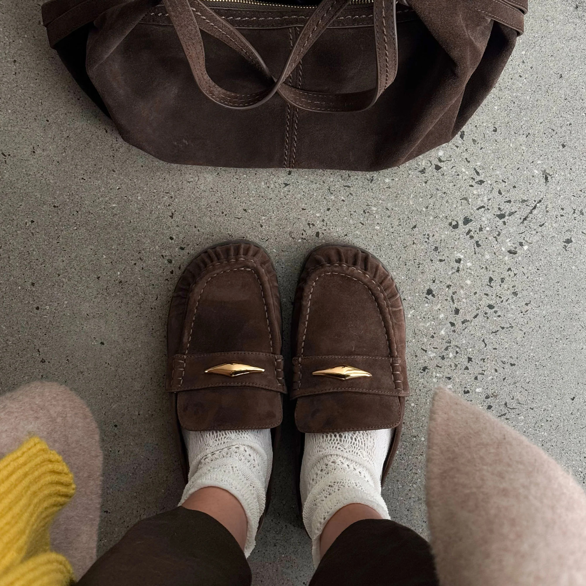 Jodero Dk Brown Suede Flats | Dolce Vita | DolceVita.com