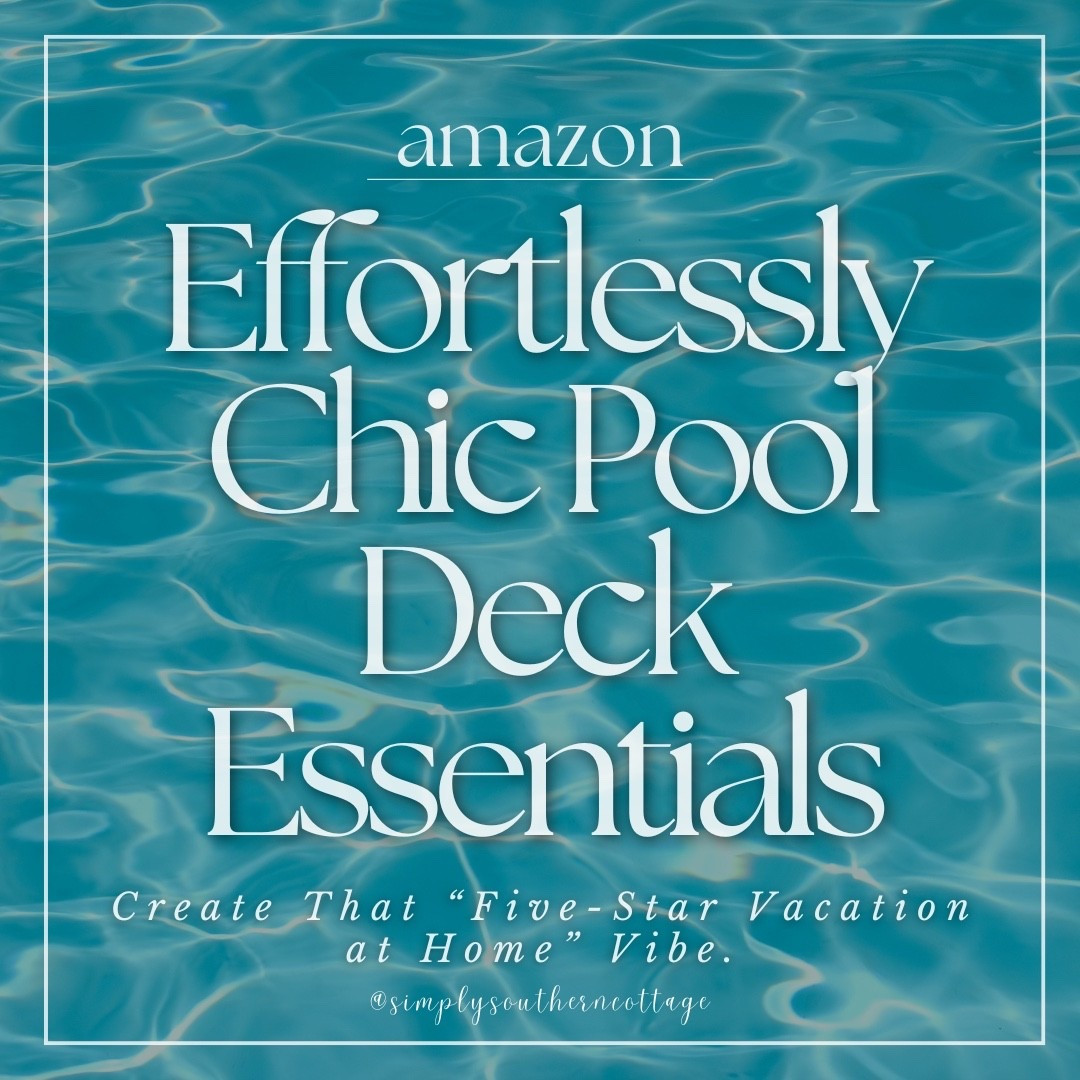 Effortlessly Chic Pool Deck Essentials: Create that “Five-Star” vacation at “Home” vibe!
-
-
-
home, home decor, office decor, bedroom decor, outdoor decor, outdoor furniture, patio, outdoor pillows, seasonal decor, spring decor, flowers, floral print, spring animals, amazon decor, amazon home 

#LTKHome #LTKSeasonal