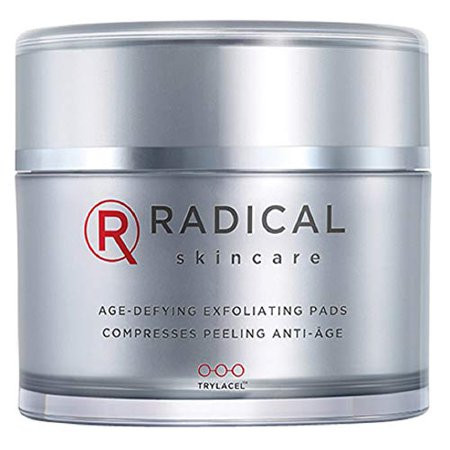 Radical Skincare Age-Defying Exfoliating Pads Removes Dead Skin Evens and Brightens Skin Tone for Ra | Walmart (US)