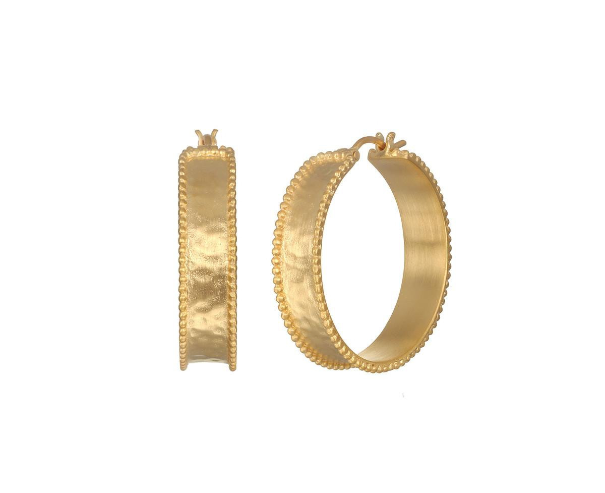Satya Jewelry Bold Spirit Gold Hoop Earrings - Gold | Macy's