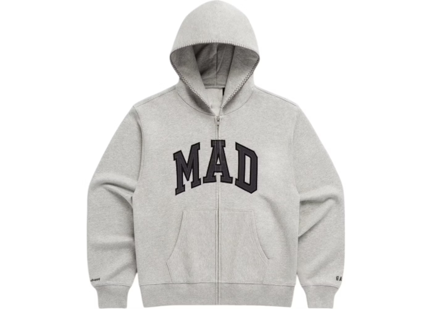 Gap x MadHappy Mad Full Zip HoodieLight Gray | StockX