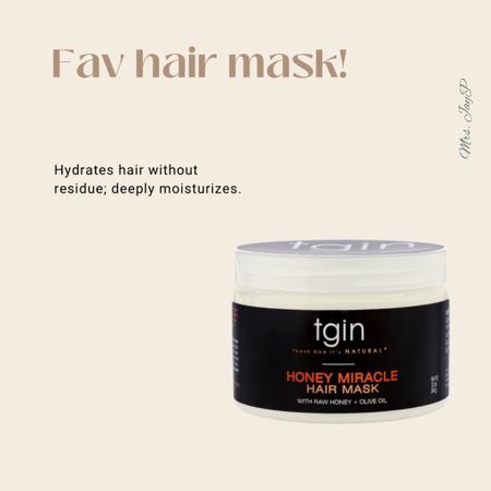 This raw honey and olive oil hair mask by TGIN is nothing short from AMAZING! It hydrates and deeply moistures my curly hair without leaving residue. 

Esta mascarilla de miel cruda y aceite de oliva de TGIN es increíble! Hidrate y humecta profundamente mi cabello rizado sin dejar residuo.

#curlyhair #beautyproducts #hairtoutine #mrsjayp


#LTKbeauty #LTKfamily #LTKunder50