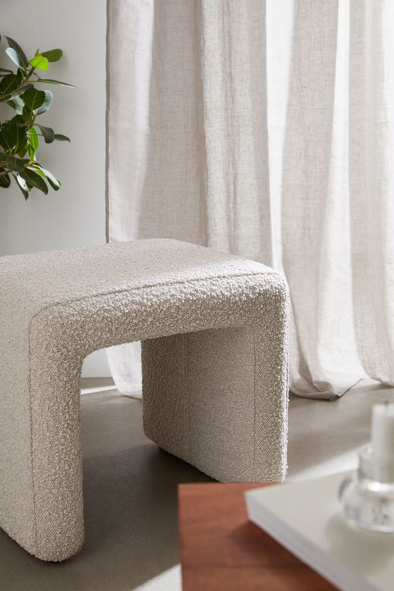 Bouclé Stool | H&M (US + CA)