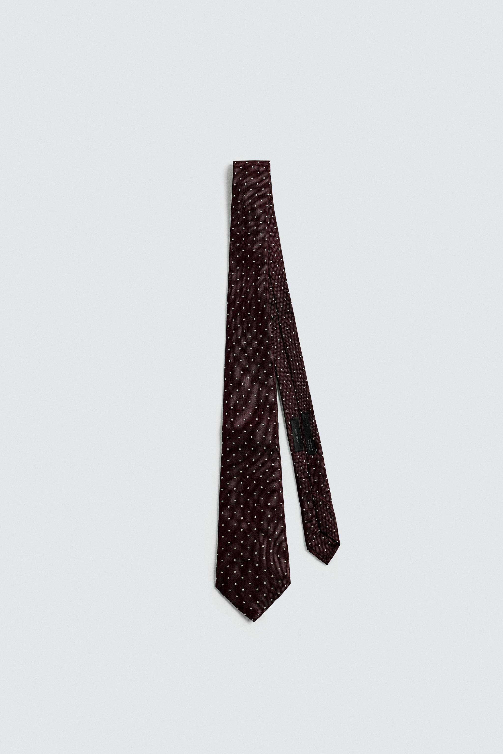 100% SILK JACQUARD TIE | Zara DE