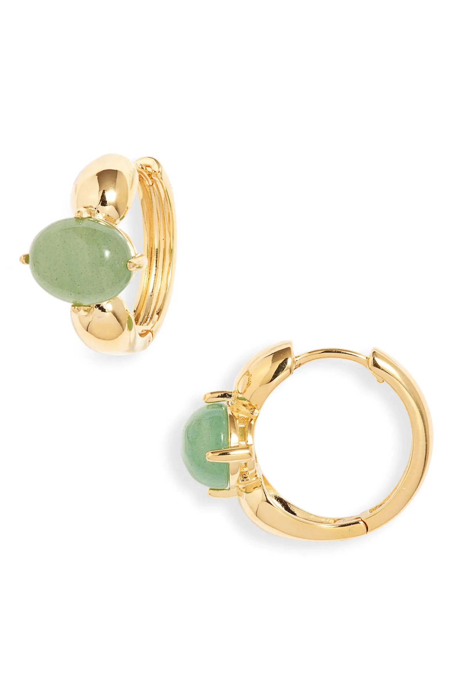 Nordstrom Demi Fine Stone Huggie Hoop Earrings | Nordstrom | Nordstrom