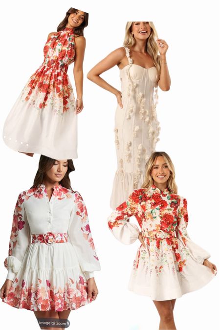 The perfect spring dresses! Designer inspired 