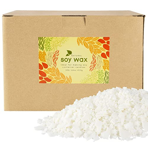 CLTNIKET 10 lb Soy Wax DIY Candle （Flakes & Soft）,Natural Soy Wax Candle | Amazon (US)