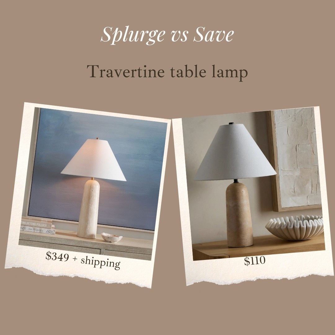 @onequince just launched the best priced genuine travertine table lamp I’ve ever seen! Run for this / sellout risk 😍🙌🏻 #quincepartner 

#LTKSaleAlert #LTKHome