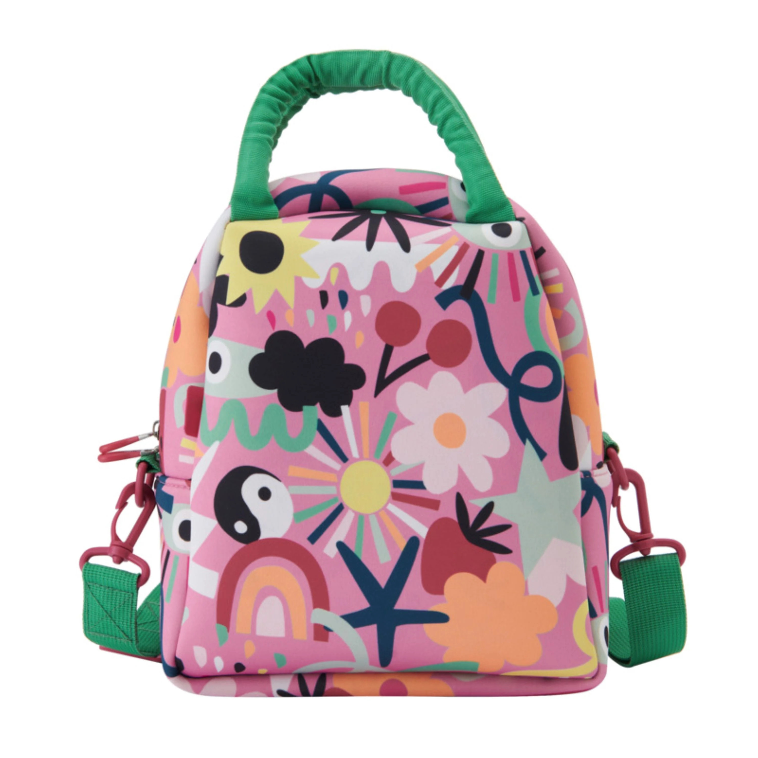 Built Neoprene Reusable Lunch Bag Watermelon Collage Pink | Walmart (US)