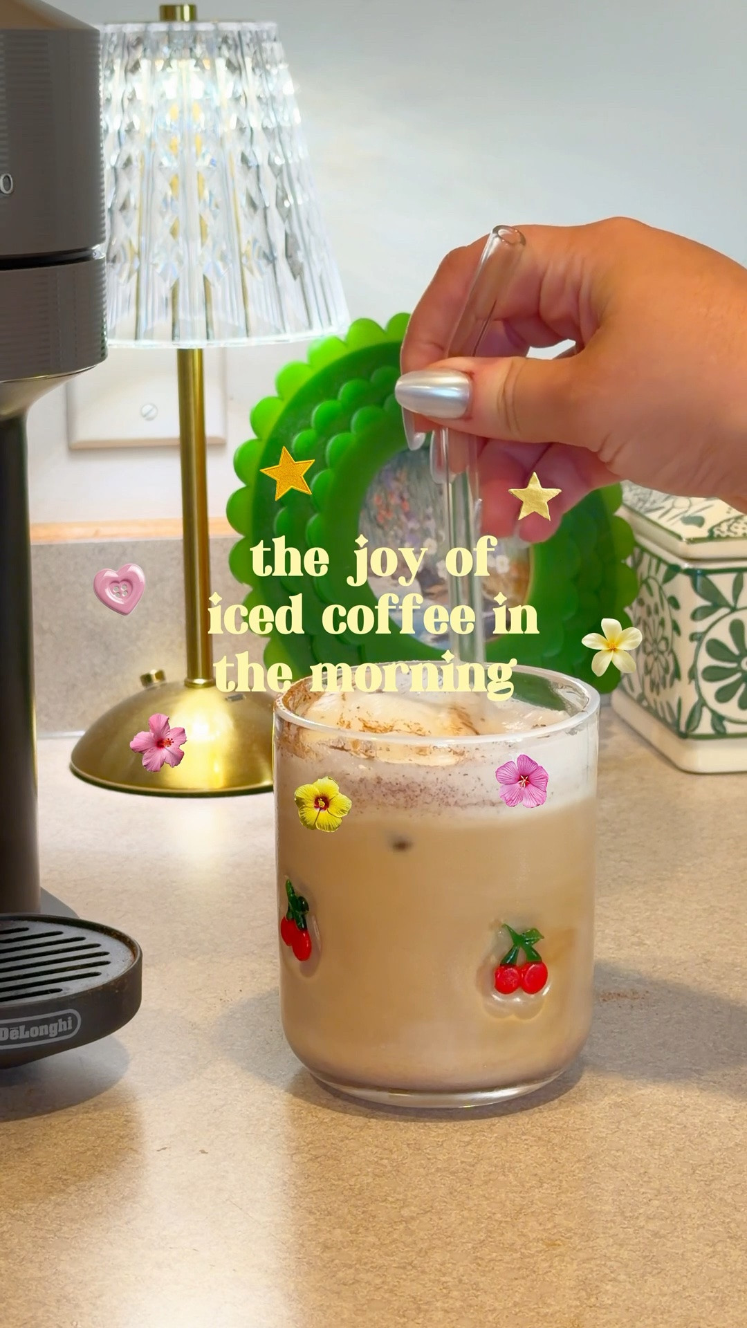 It’s the little things - like iced coffee in the morning ☕️✨ love my nespresso and cute cute cups!!

#LTKmorningroutine #LTKvlog #LTKHome