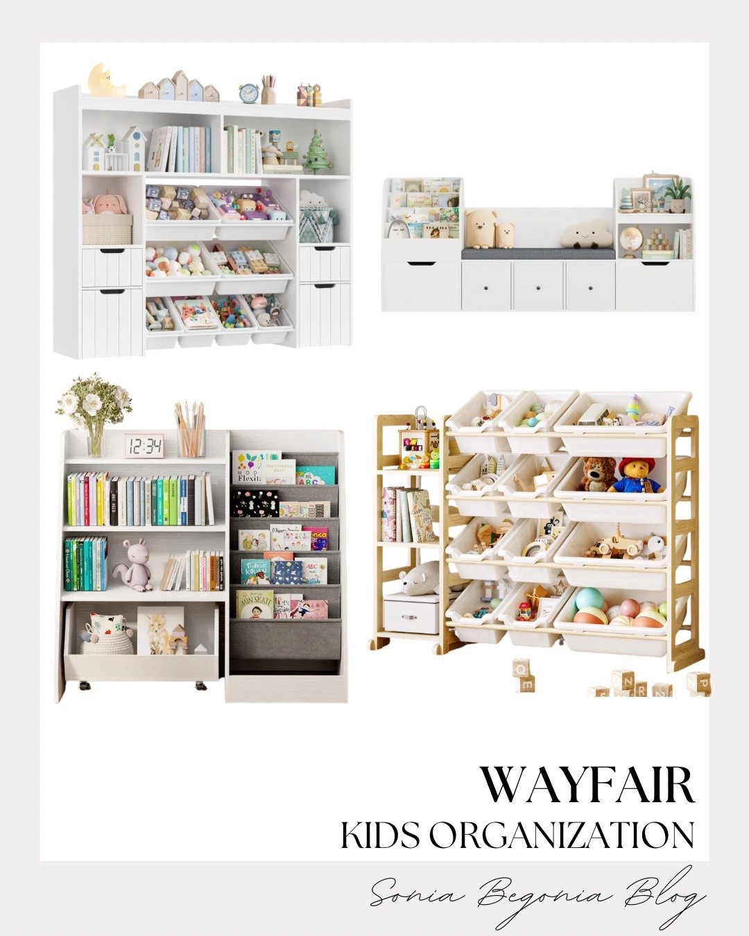 Wayfair Kids Storage! 🧸

Create a functional and stylish space for your little ones with these nursery and playroom organization finds from Wayfair! ✨

I am obsessed with these clever storage solutions that keep everything tidy yet accessible. From versatile white cubby units with colorful bins to multi-level toy organizers and sleek book displays, these pieces are a game changer. I love how they blend seamlessly into any decor while making cleanup easy and keeping toys and books perfectly on display!

#Wayfair
#WayfairHome
#NurseryInspo
#PlayroomIdeas
#HomeOrganization
#KidsRoomDecor
#StorageSolutions
#ToyOrganization
#WayfairFinds
#MomLife
#NurseryDecor
#NurseryDesign
#LTKHome
#LTKFamily
#InteriorInspo

#LTKHome #LTKBaby #LTKmomlife