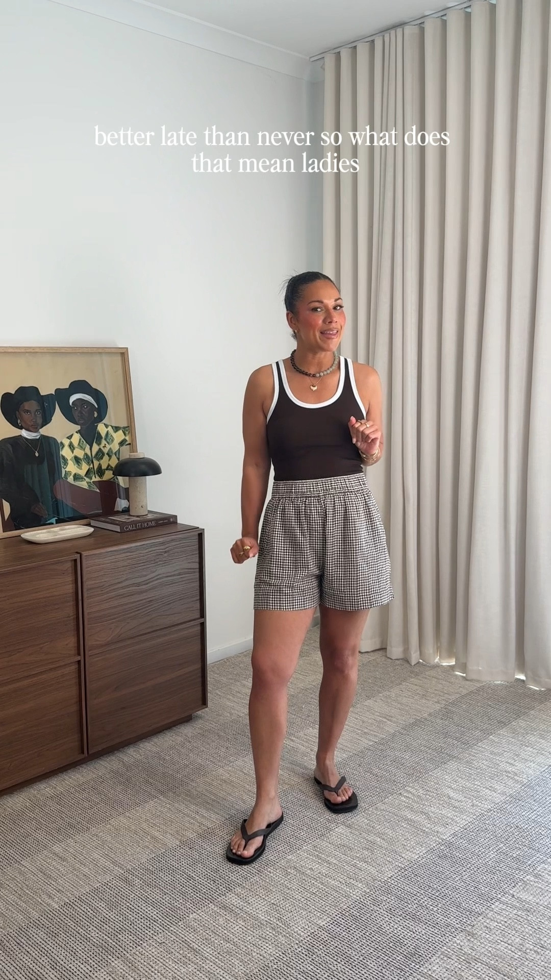 When it’s finally short wearing weather 