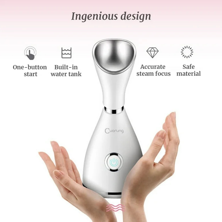 Facial Steamer Personal Vaporizer Touch switch Warm Cold Mist for Moisturizing Home Humidifier Po... | Walmart (US)