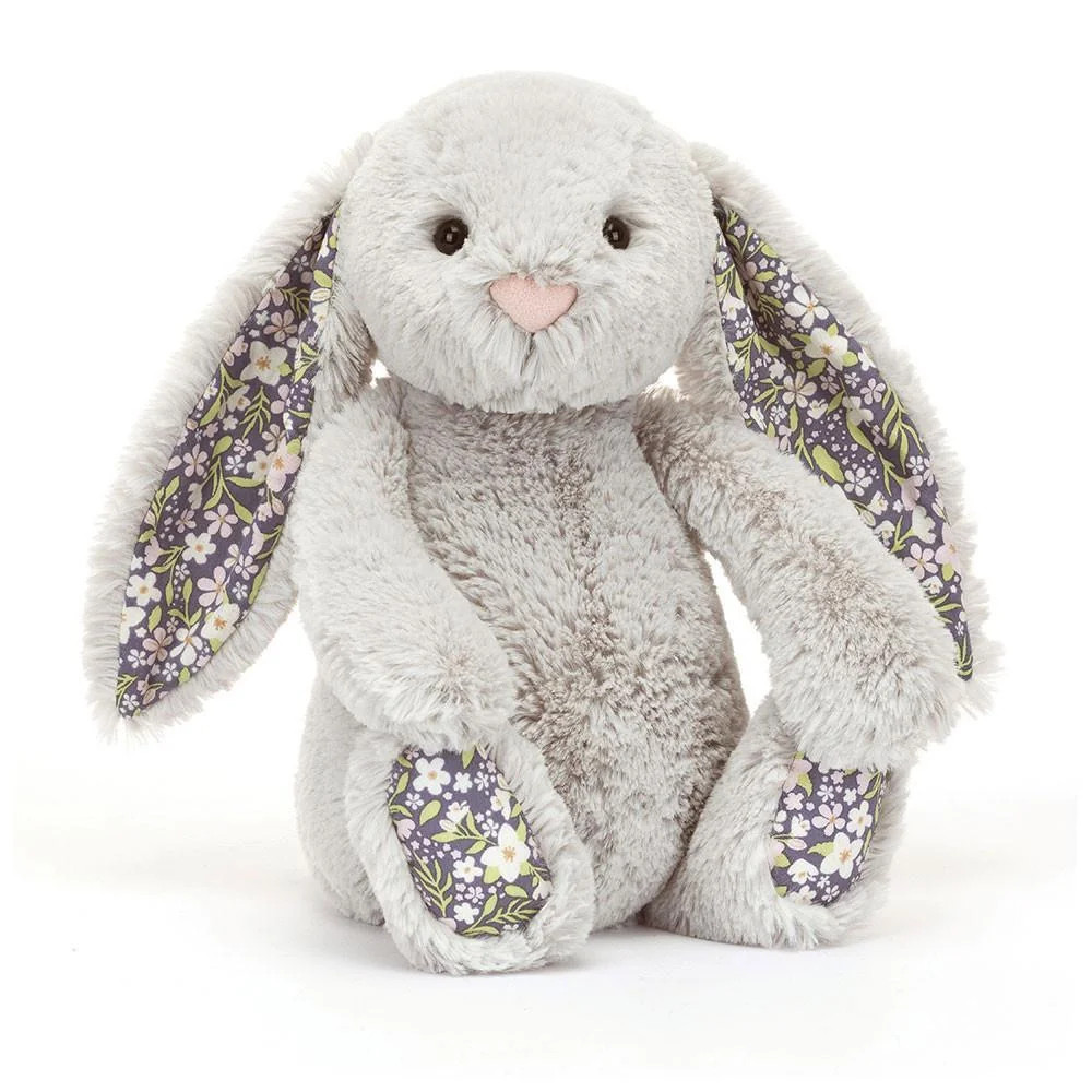 Blossom Silver Bunny 'Bloom' Plush Stuffed Animal - Soft Cuddly Toy Gift for Collectors, Easter H... | Walmart (US)