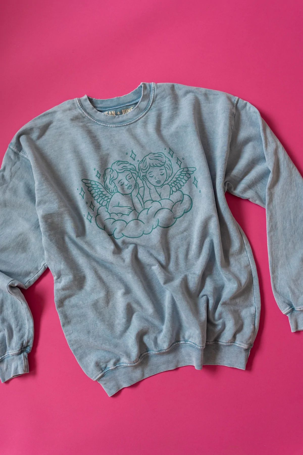 Cupid Women's Sweatshirt in Blue | Jean and June