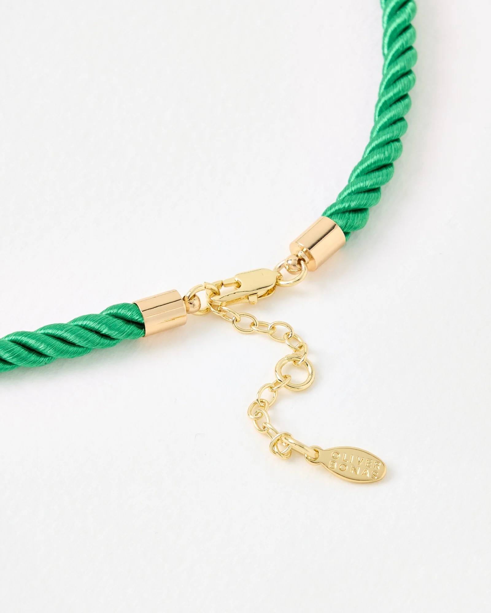 Beryl Green Cord Large Starfish Necklace | Oliver Bonas | Oliver Bonas (Global)