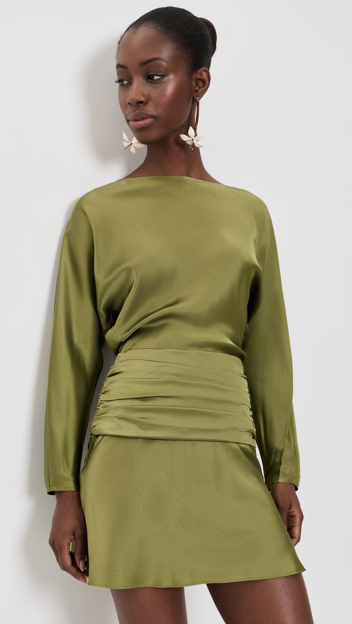 STAUD Freda Silk Mini Dress | Shopbop | Shopbop