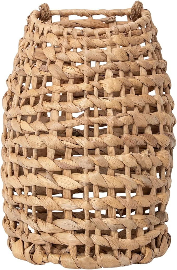 Woven Water Hyacinth Hanging Basket Door Hanging Basket Wall for Home Garden Farmhouse (Water Hya... | Amazon (US)