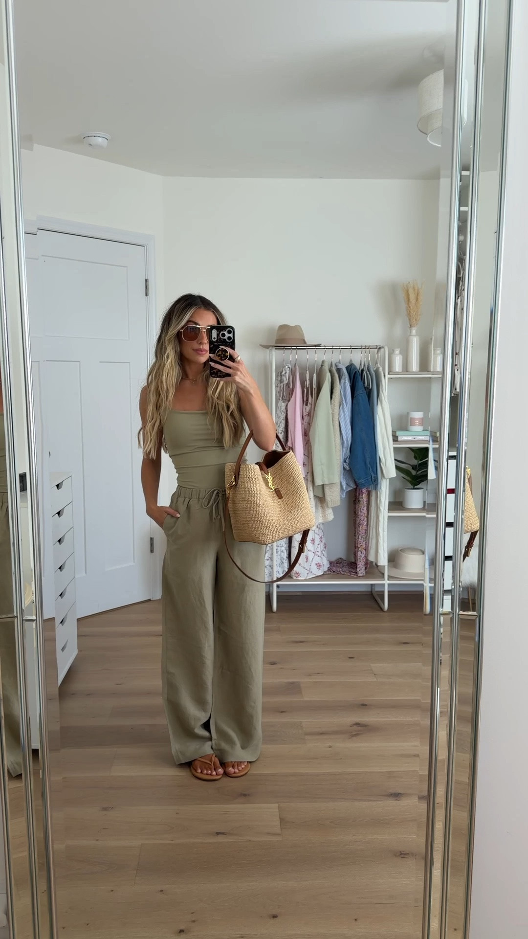 simple, chic and comfortable?! My outfit love language 🤍 top & pants are on sale!!! 
Top: xs
Lodge cruise linen pants: xxs regular (I’m 5’2)

Aritzia summer sale 
halter top
Elevated casual outfit 
Aritzia basics 
Aritzia style

#LTKootd #LTKSaleAlert #LTKPetite