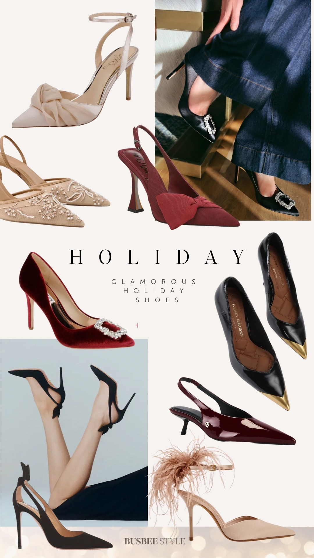 Festive holiday-ready shoes 

#LTKShoeCrush #LTKHoliday