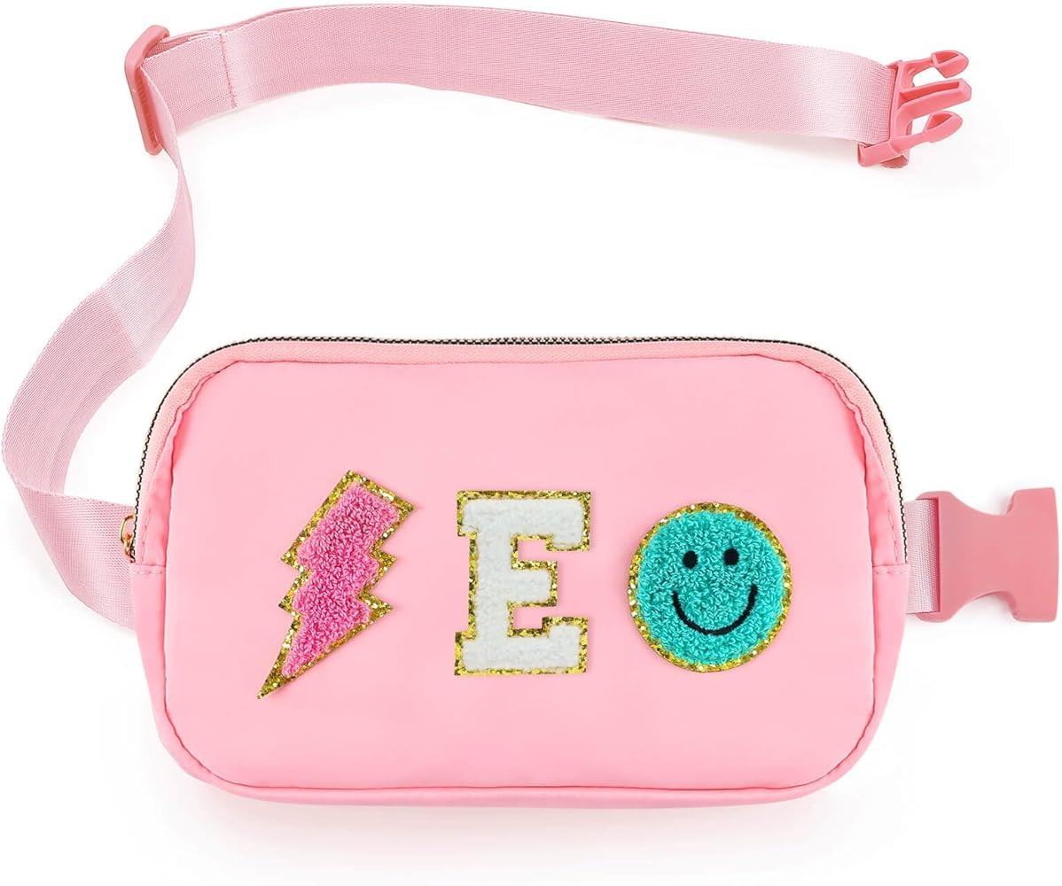 Fanny Pack for Girls Birthday Easter Gifts, Girls Crossbody Bag Preppy Nylon Teen Belt Bag for Gr... | Amazon (US)