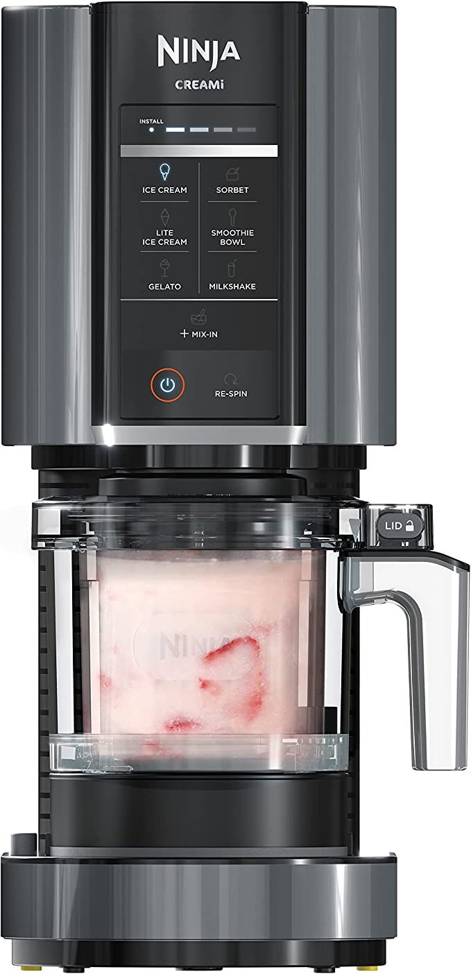 Amazon.com: Ninja NC299AMZ CREAMi Ice Cream Maker, for Gelato, Mix-ins, Milkshakes, Sorbet, Smoot... | Amazon (US)