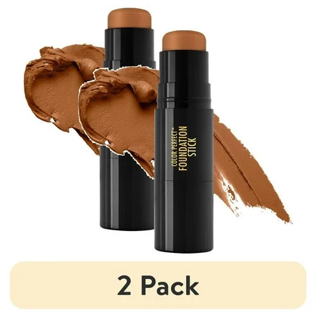 (2 pack) Black Radiance Color Perfect Foundation Makeup Stick -Bronze Glow | Walmart (US)