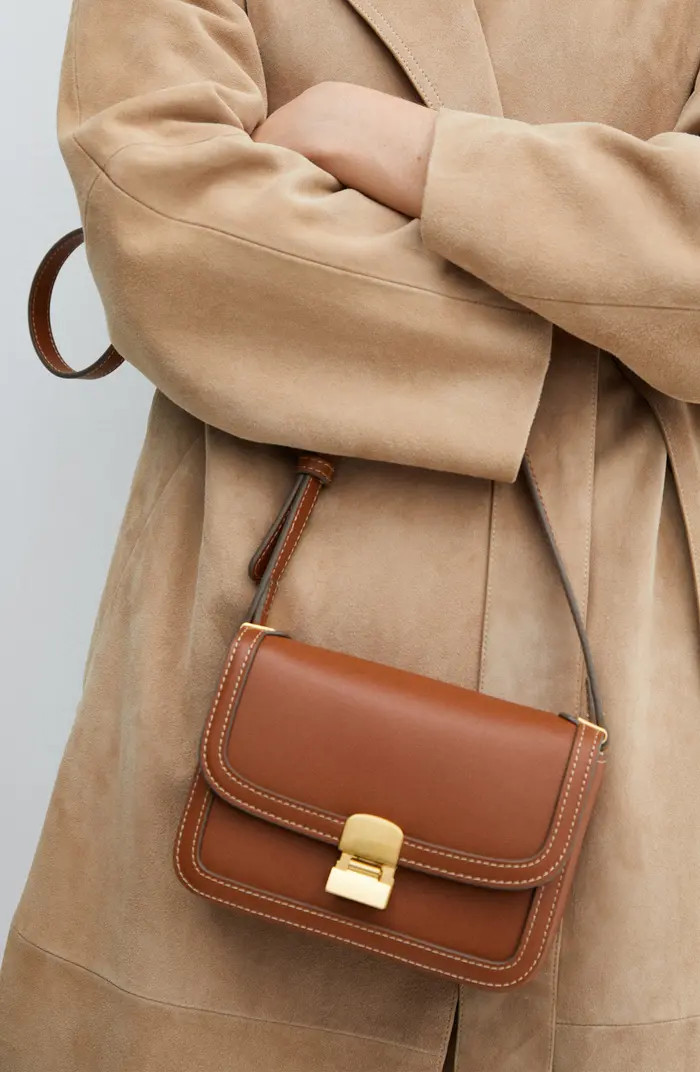MANGO Faux Leather Crossbody Bag | Nordstrom | Nordstrom