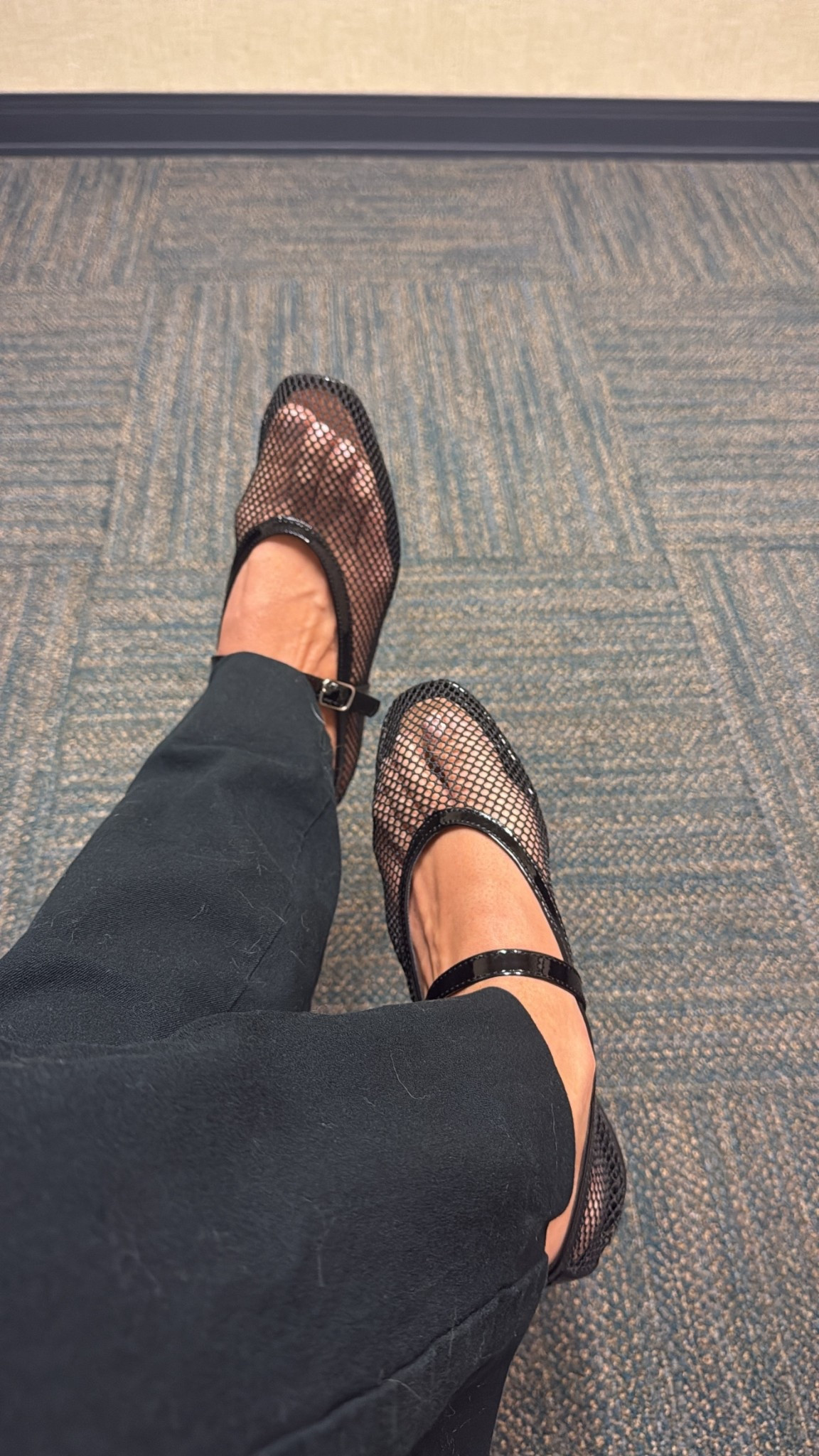 Mesh maryjanes
Maryjane flats 
Trendy shoes 

#LTKStyleTip #LTKWorkwear #LTKSaleAlert