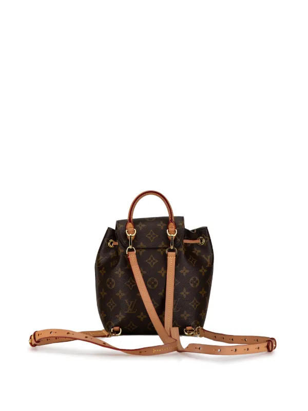 Louis Vuitton Pre-Owned 2020 Monogram Montsouris BB Backpack - Farfetch | Farfetch Global