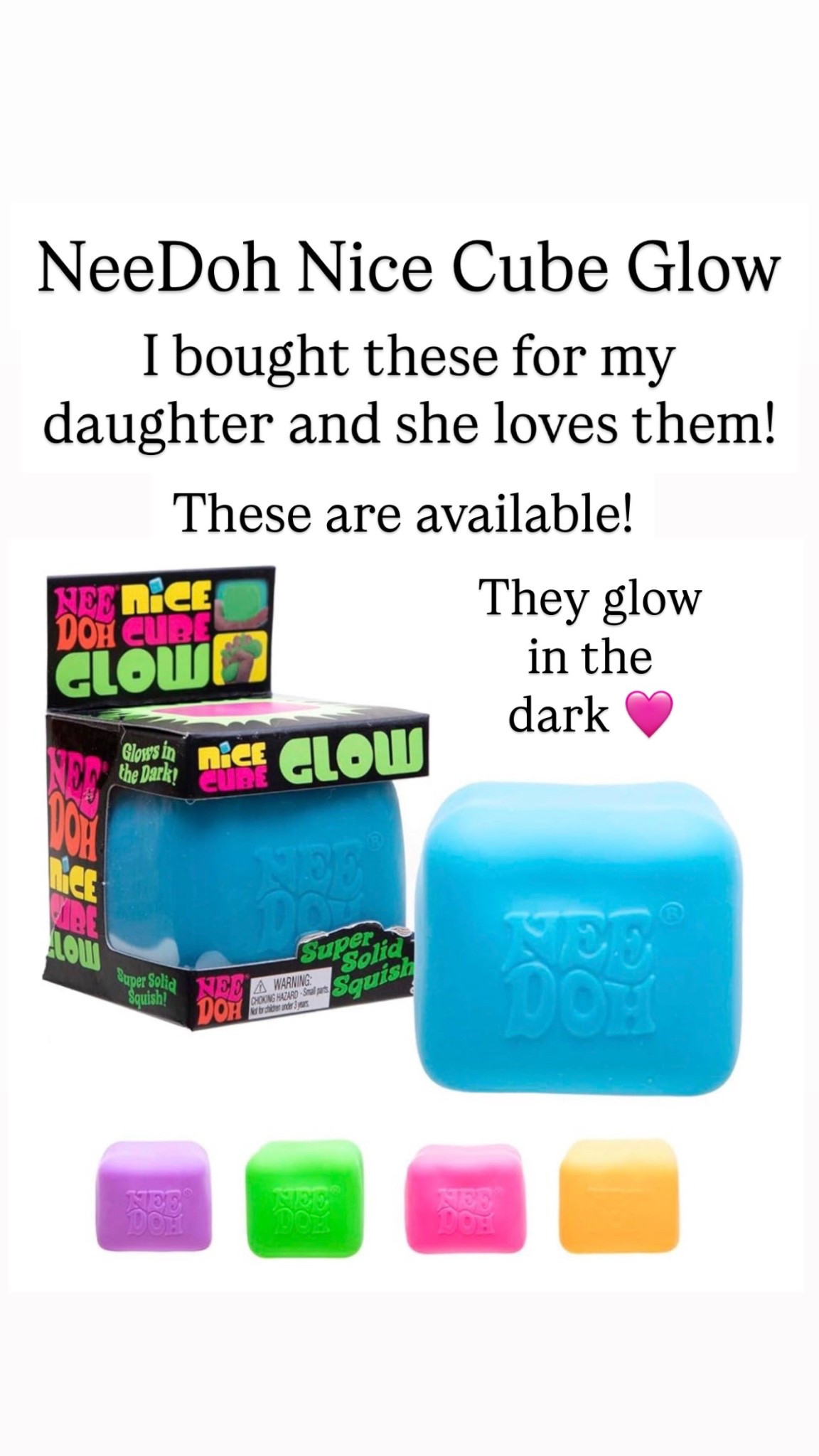 NeeDoh Nice Cube Glow

#LTKKids