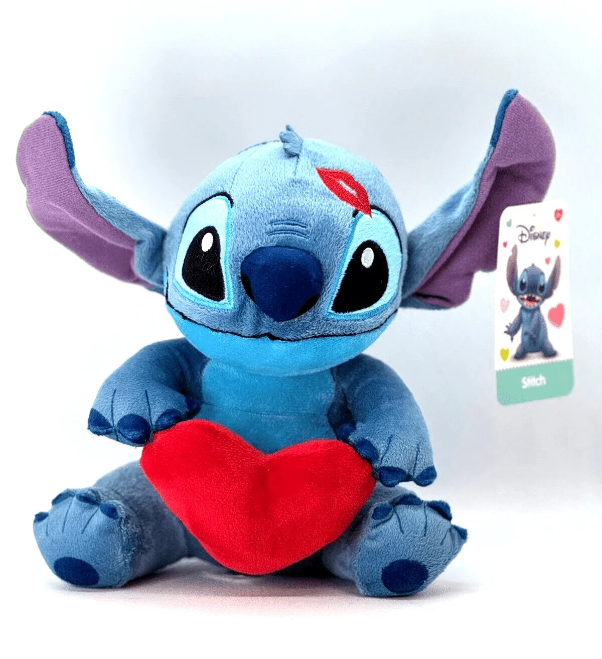 Disney Stitch 8” Valentine’s Day Heart Kiss Love Plush | Walmart (US)