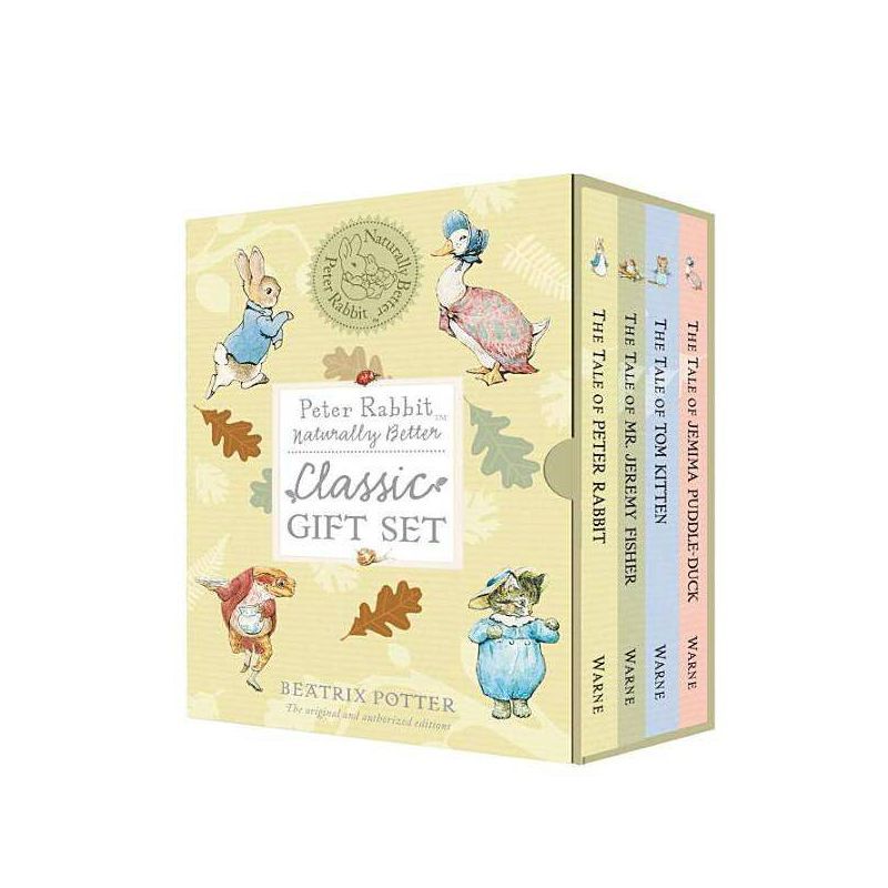 Peter Rabbit Naturally Better Classic Gift Set - by  Beatrix Potter (Mixed Media Product) | Target