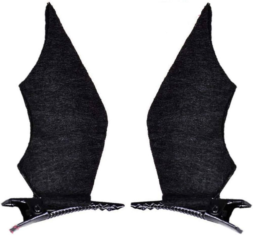 Halloween Cartoon Hair Clips Hairpin Hair Accessories Cosplay Costume WJR06 (Bats Wing) | Amazon (US)