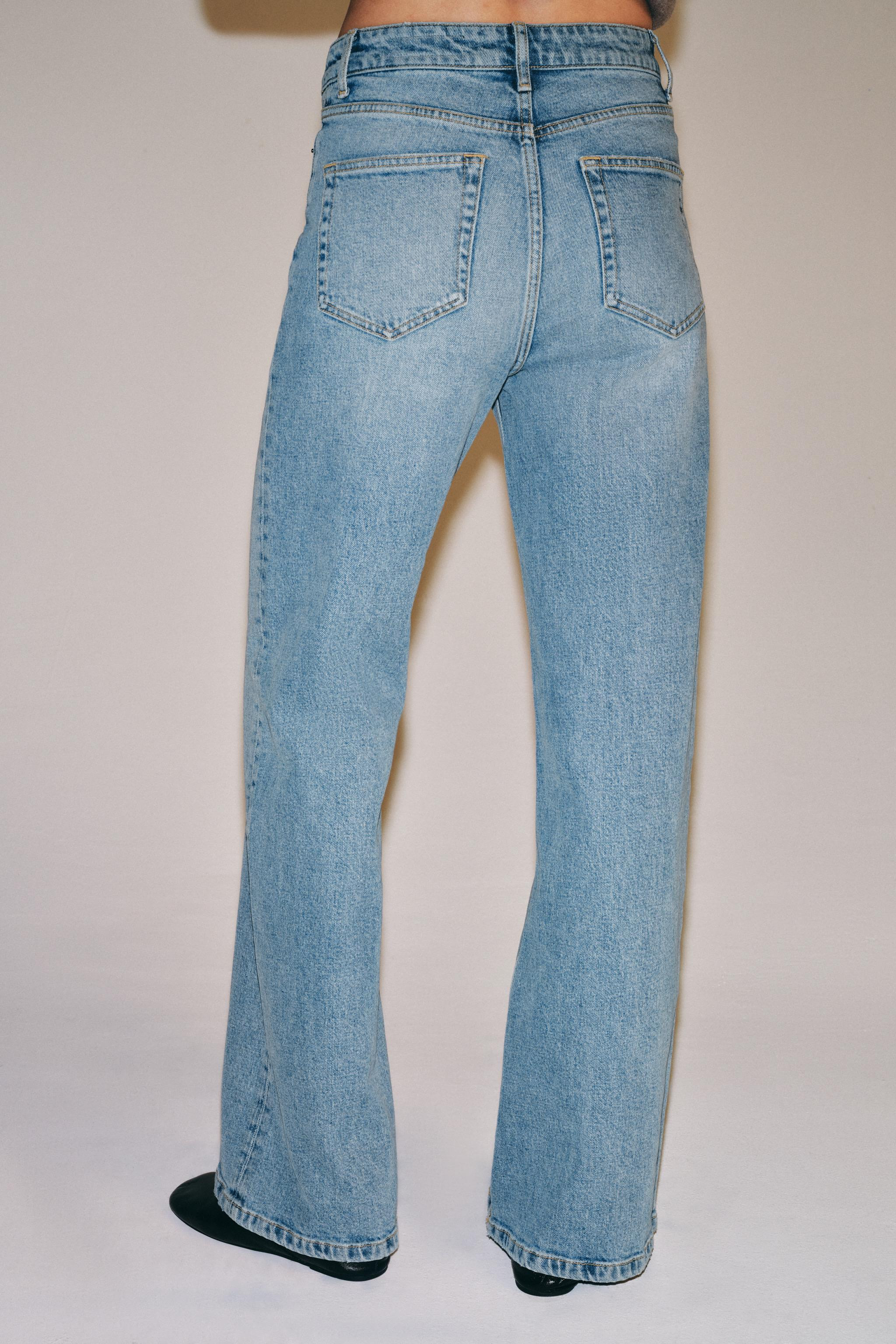 ZW Collection Comfort Wide Leg High-Waist-Jeans | Zara DE
