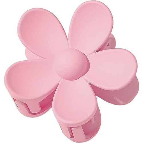 Pink Flower Hair Clips Non-slip Girls Ultra-light Hair, Matte Flower-shaped Hair Clips, Strong Gripping Claws, Suitable for Girls with All Kinds of Hair, Hair Accessories | Amazon (US)