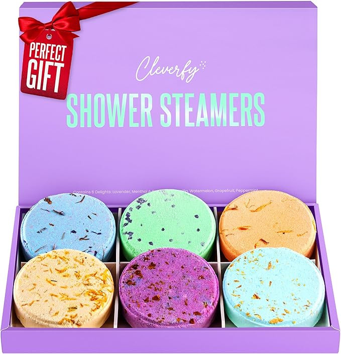 Cleverfy Shower Steamers Aromatherapy – Stocking Stuffers for Women, Teens and Wife – Christm... | Amazon (US)