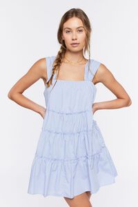 Tiered Ruffle-Trim Mini Dress | Forever 21 | Forever 21 (US)
