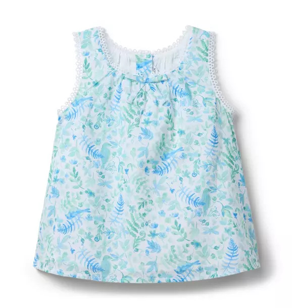 Floral Circle Trim Top | Janie and Jack
