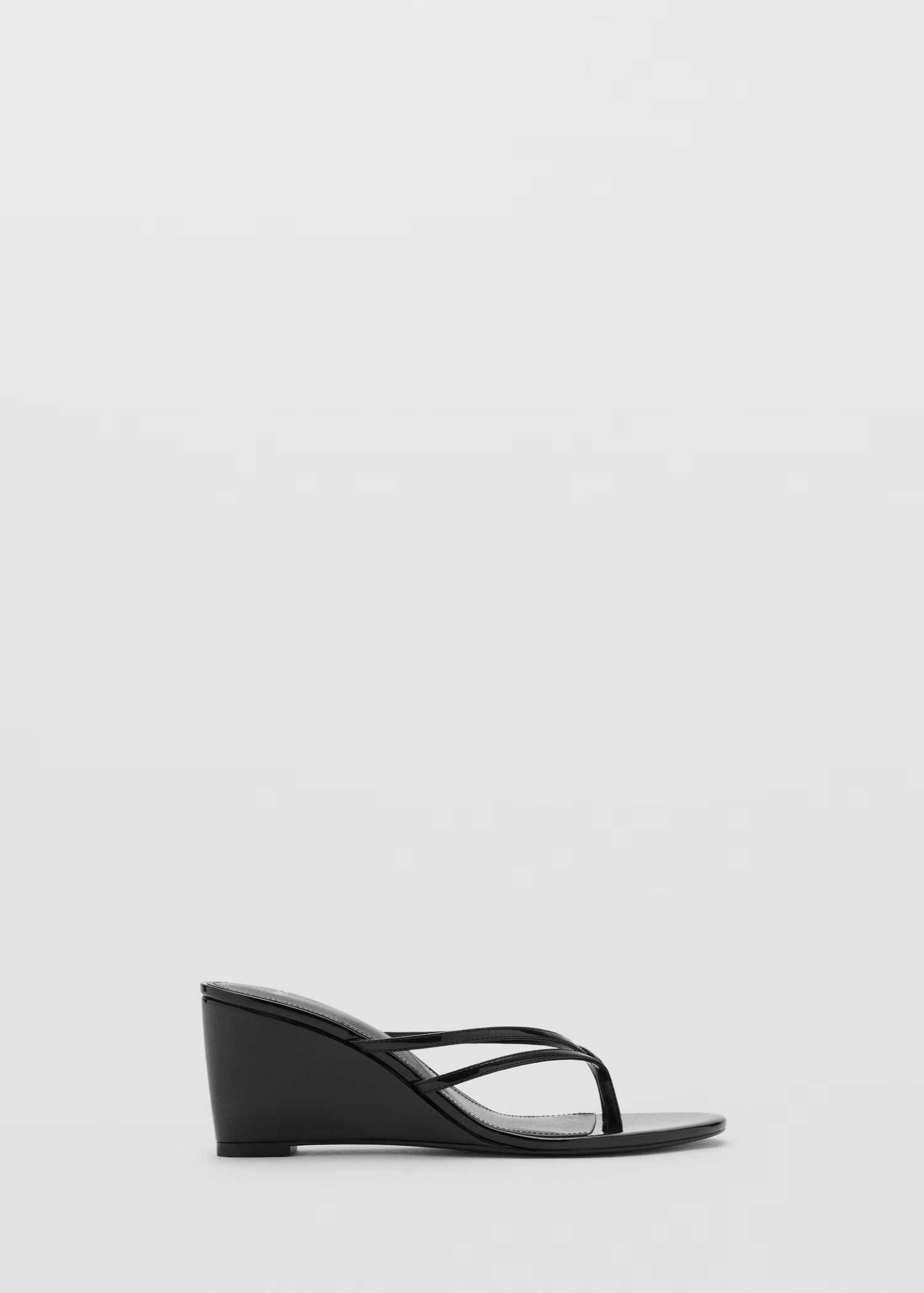 Wedge sandals with crisscross straps - Women | MANGO USA | Mango (US/MX/AU)